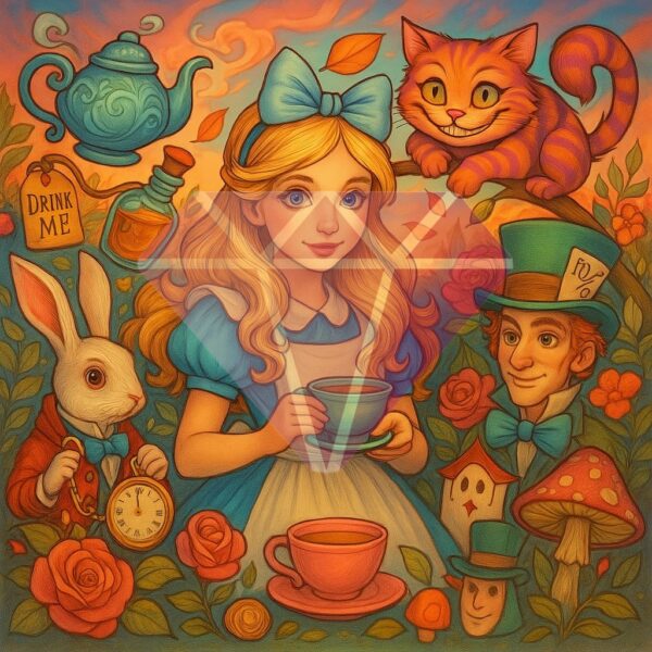 🫖✨ Alice's Enchanted Tea Party