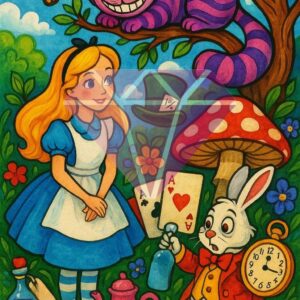 🌸🐇 Through the Wonderland Garden