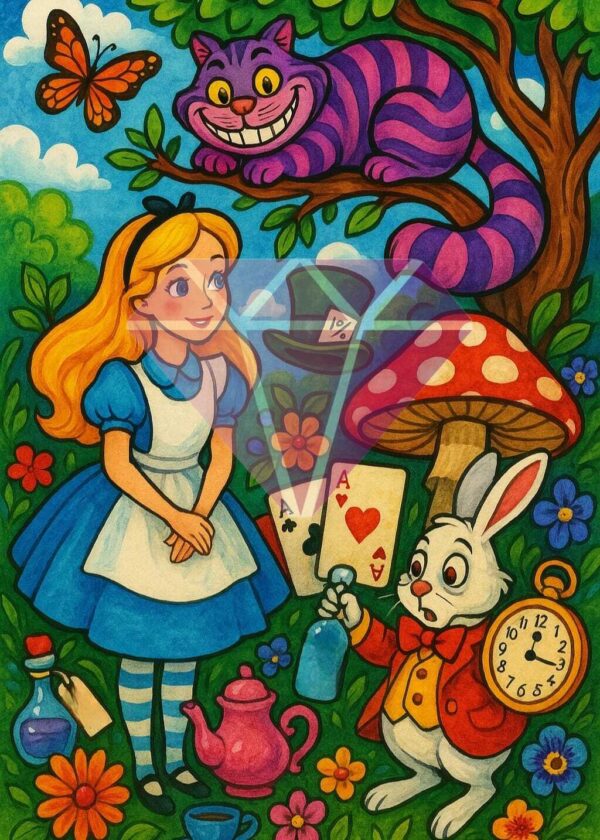 🌸🐇 Through the Wonderland Garden