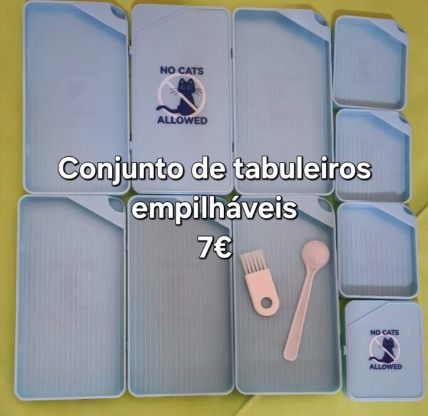 Conjunto de tabuleiros
