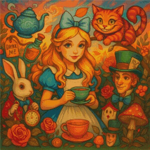 🫖✨ Alice's Enchanted Tea Party - Image 3