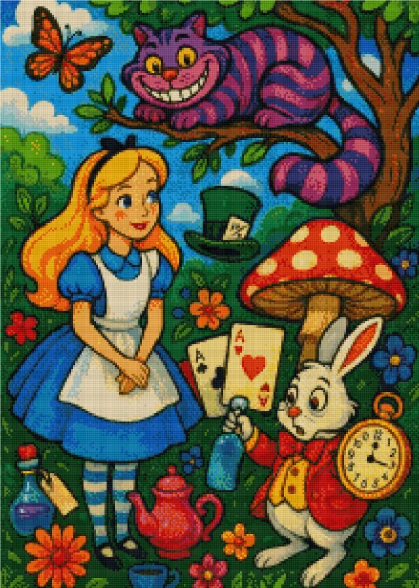 🌸🐇 Through the Wonderland Garden - Image 3