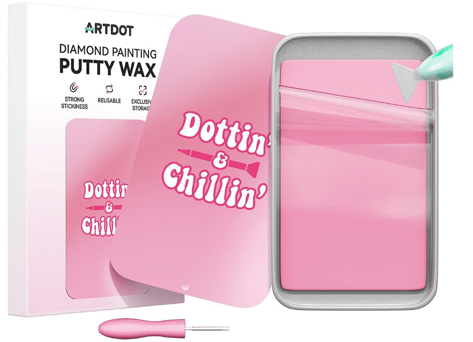 Caixa metálica com putty
