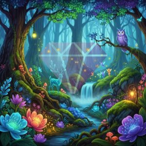 🌿🌈 Enchanted Rainbow Refuge 🌈🌿