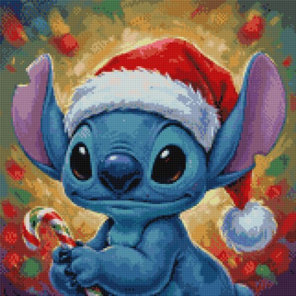 👹 Santa Stitch Sparkle - Image 3