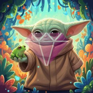 🐸Baby Yoda and the Mystic Frog