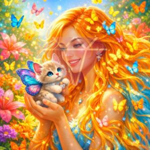 🦋Butterfly Kitten Blessing