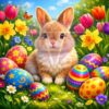 🐰 Spring Garden Bunny