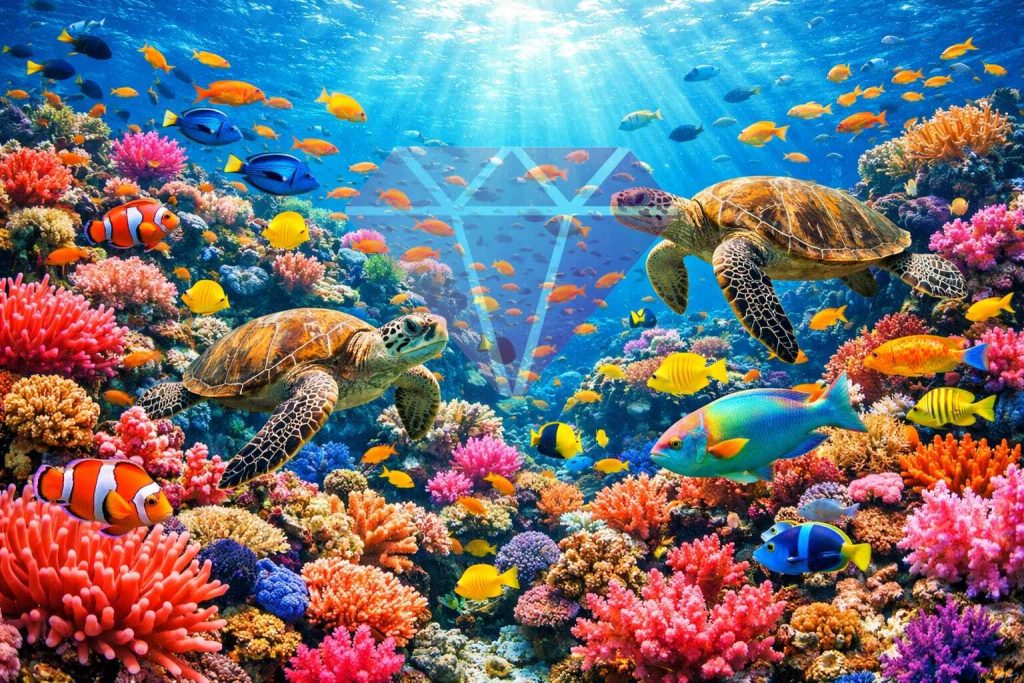 🐢Radiance of the Coral Sea