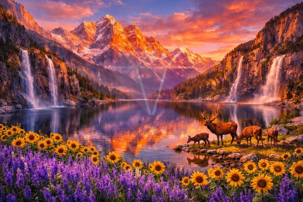🌻Sunset Over Paradise Valley