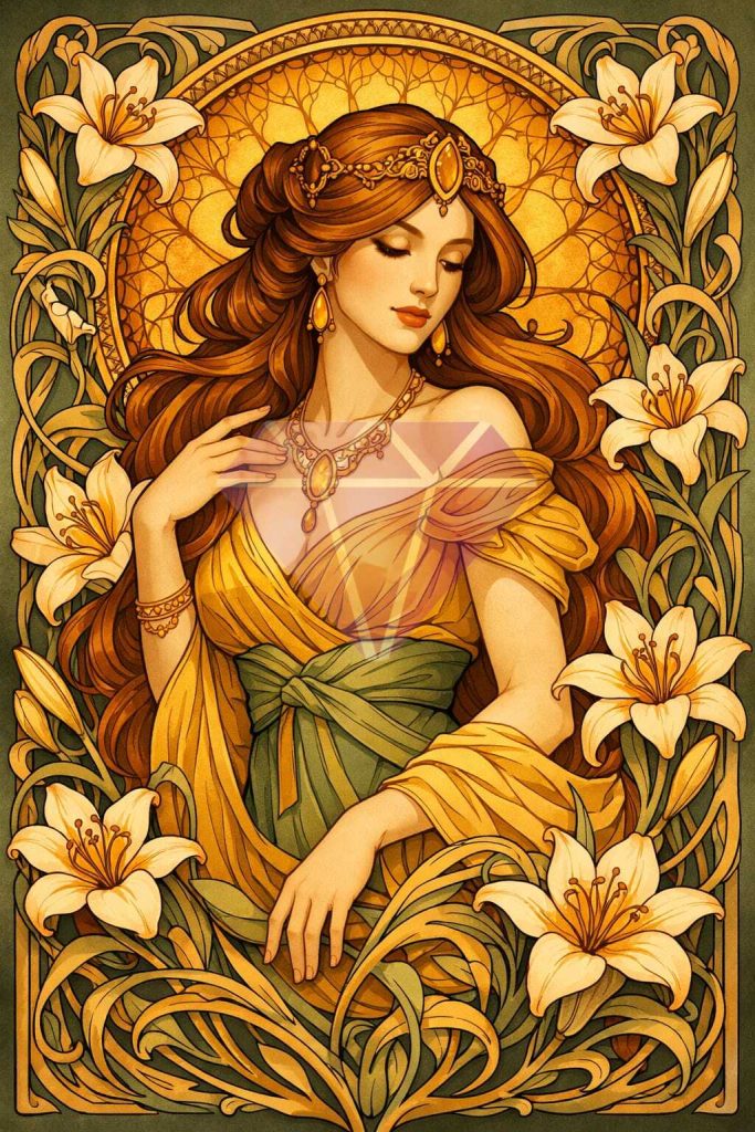 🌸Golden Lily Reverie