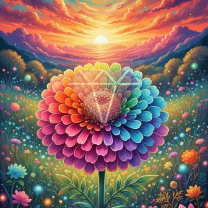 Mystic Rainbow Blossom