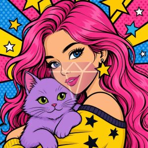 Retro Pop Cat