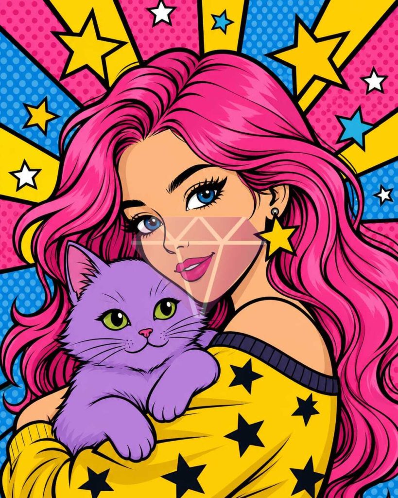 Retro Pop Cat