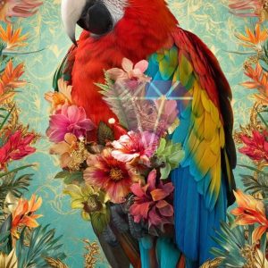 Golden Garden Parrot