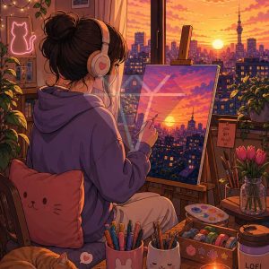 Sunset Painting Dreams