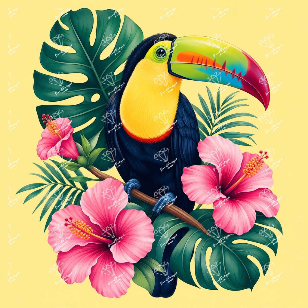 Floral Toucan