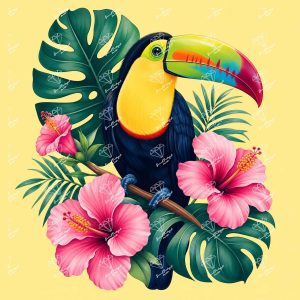 Floral Toucan