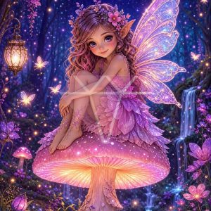Lavender Glow Fairy