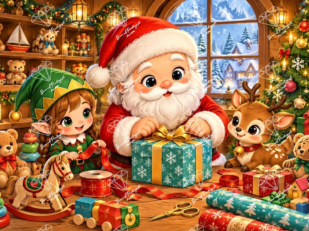 Santa’s Sparkling Workshop